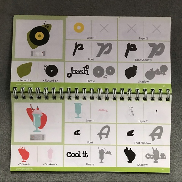 Cricut NIFTY FIFTIES shapes - Picture 8 of 10